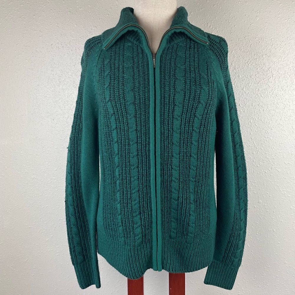 NWOT Pendleton Wool Full Zip Sweater Size S